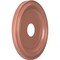 Ekena Millwork PVC Medallion (Canopies up to 9 1/2"), 16"OD x 3 1/2"ID x 1 3/8"P, Metallic Champagne Pink CMP16TRFCP - alternate 4